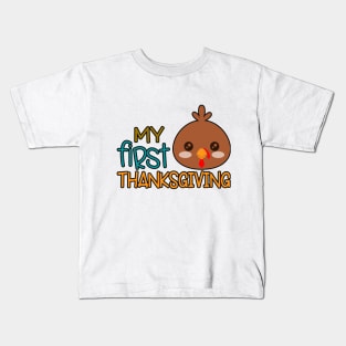 My first thanksgiving  Tshirt Kids T-Shirt